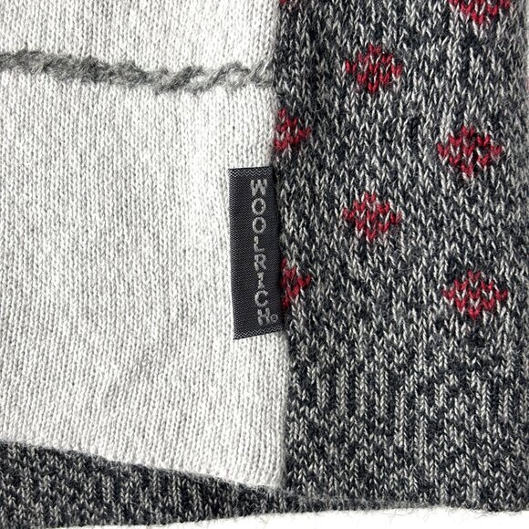 Vintage Woolrich  Cotton Winter Pullover Sweater Large - Picture 5 of 14